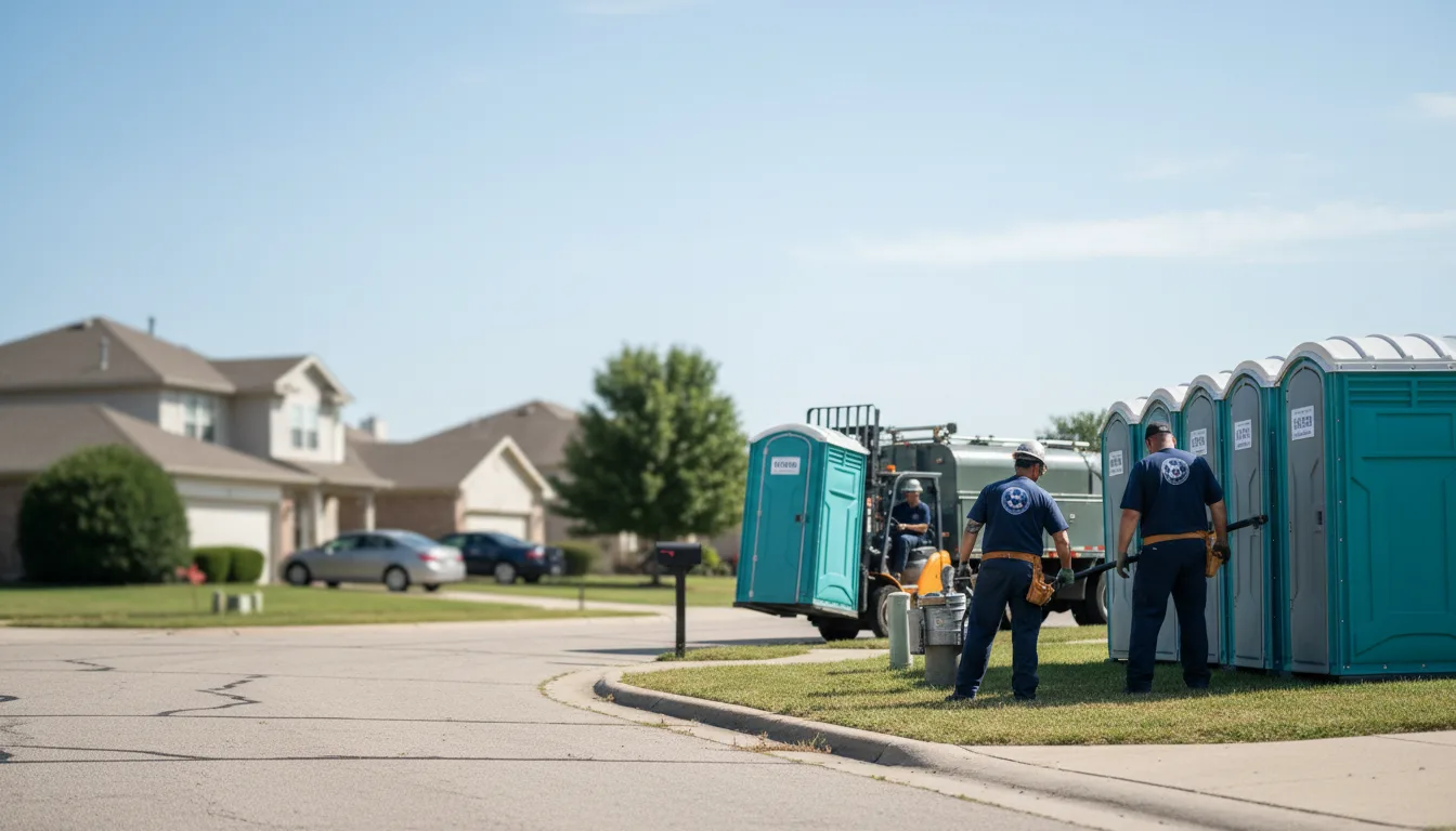 Porta Potty Rental in Delaware, OK near me